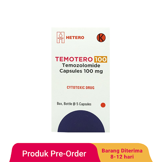 Temotero 100 mg 5 Kapsul