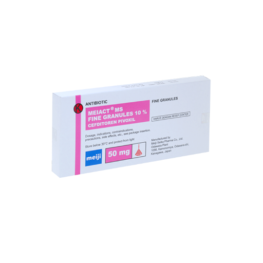 Meiact Ms Fine Granules 10% 50 mg