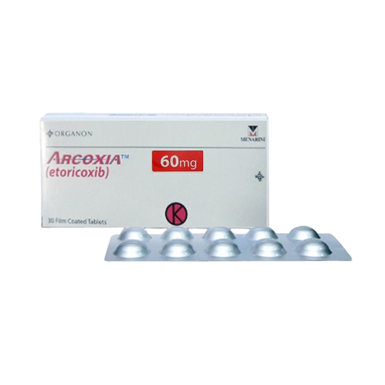 Arcoxia 60 mg 10 Tablet