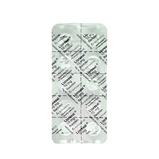 Lioresal 10 mg 10 Tablet
