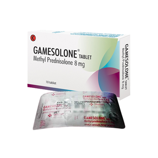 Gamesolone 8 mg 10 Tablet