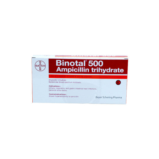 Binotal 500 mg 10 Tablet – Bali Pharmacy