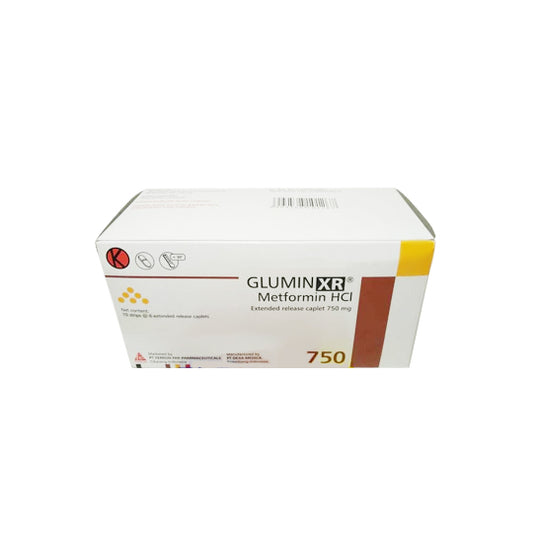 Glumin XR 750 mg 15 Kaplet