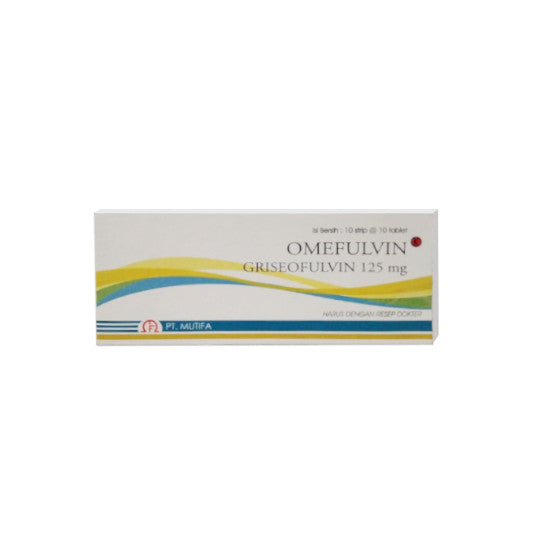 Omefulvin 125 mg 10 Tablet