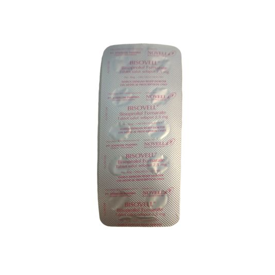 Bisovell 2.5 mg 10 Tablet