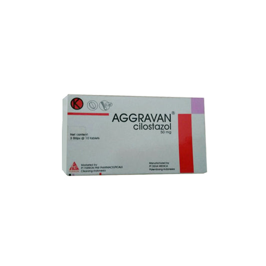 Aggravan 50 mg 10 Tablet