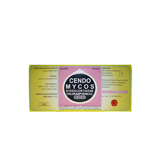 Cendo Mycos Minidose 0.6 ml