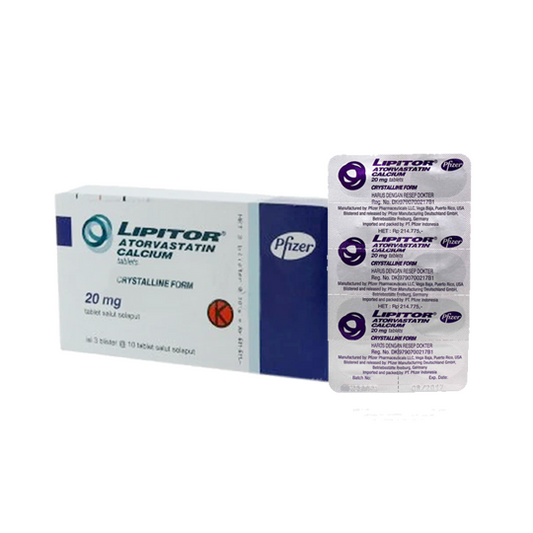 Lipitor 20 mg 10 Tablet