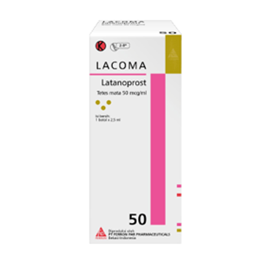 Lacoma 50 mcg/ml Eye Drop 2.5 ml