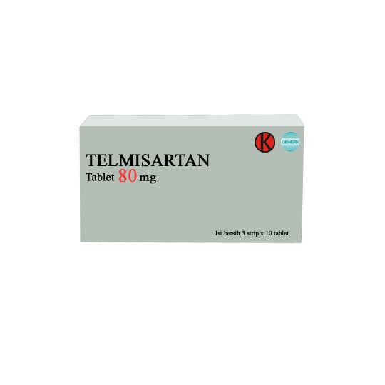 Telmisartan 80 mg 10 Tablet