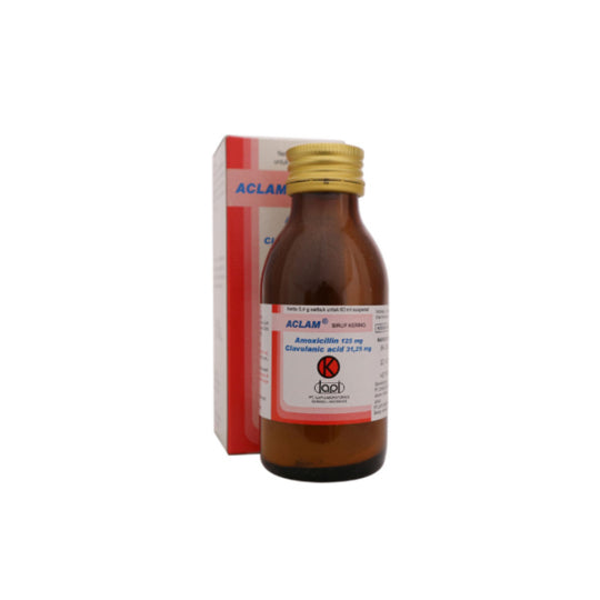 Aclam 125/31.25 mg Dry Sirup 60 ml