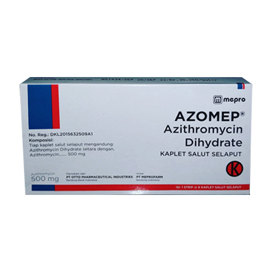 Azomep 500 mg 6 Tablet