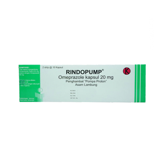 Rindopump 20 mg 10 Kapsul