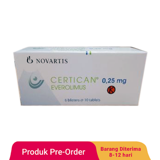 Certican 0.25 mg 60 Tablet