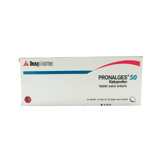 Pronalges 50 mg 10 Tablet