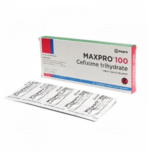 Maxpro FC 100 mg 10 Tablet