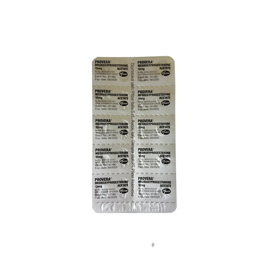 Provera 10 mg 10 Tablet