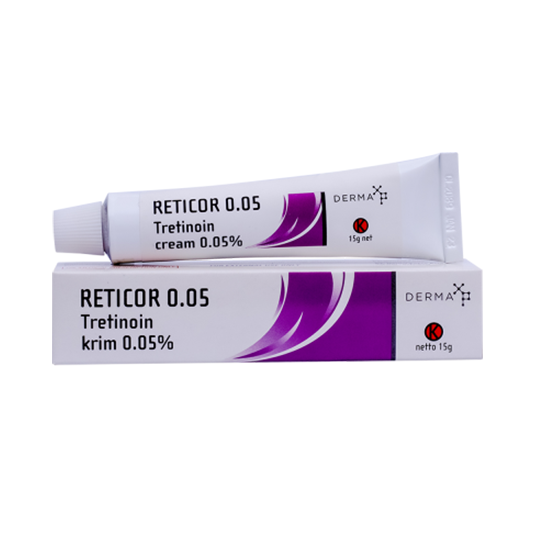 Reticor 0.05% Cream 15 g