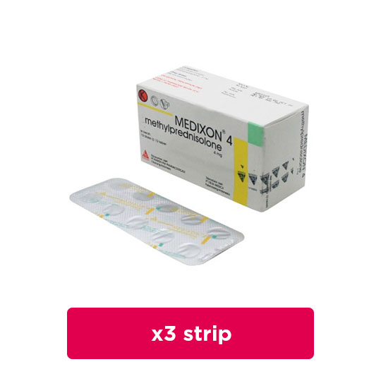 Medixon 4 mg 3 Strip (10 Tablet/Strip) - Hemat Borongan