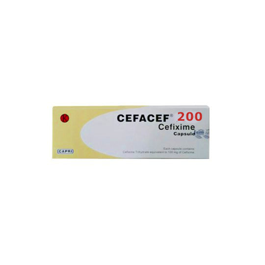 Cefacef 200 mg 10 Kaplet