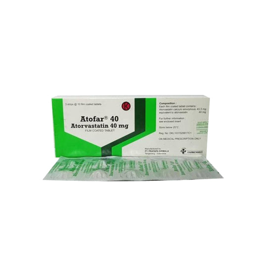 Atofar 40 mg 10 Tablet