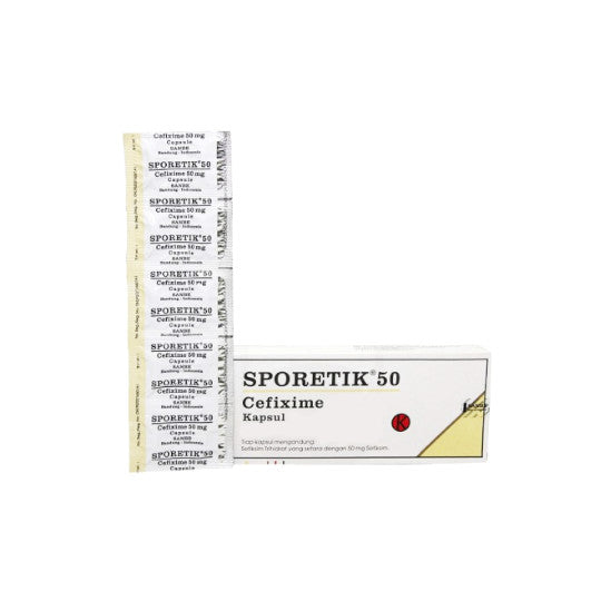 Sporetik 50 mg 10 Kapsul