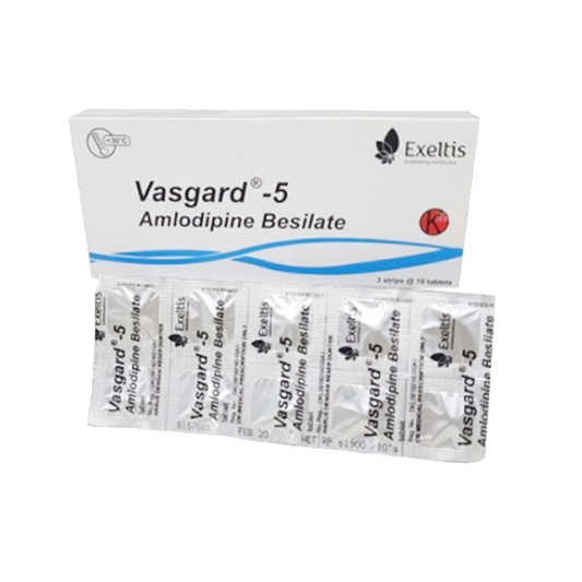 Vasgard 5 mg 10 Tablet