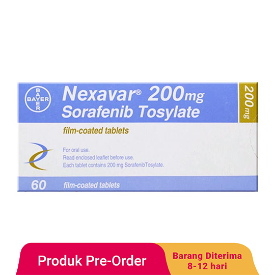 Nexavar 200 mg 60 Tablet