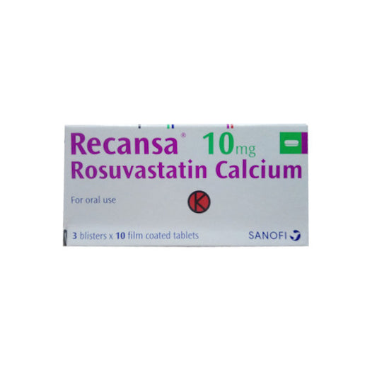 Recansa 10 mg 10 Tablet