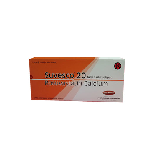 Suvesco 20 mg 10 Tablet