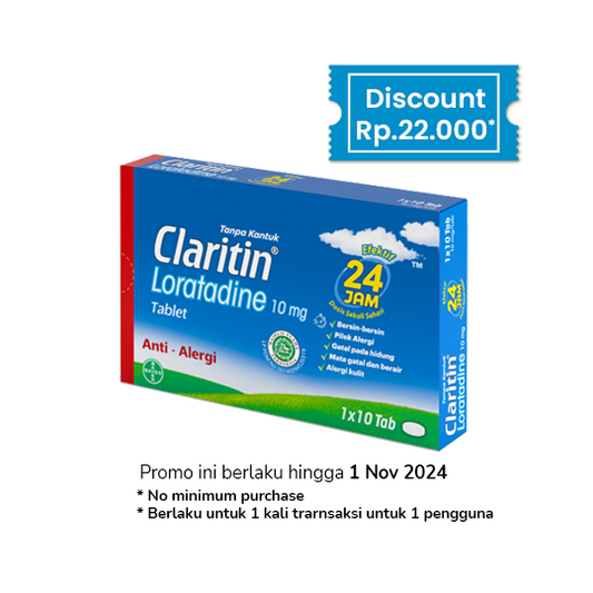 Claritin 10 mg 10 Tablet