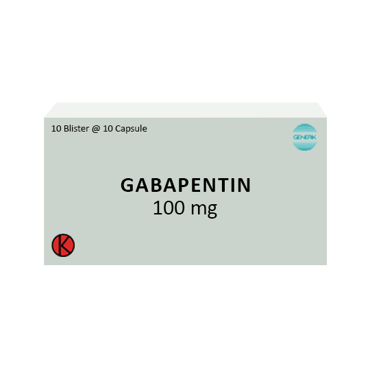 Gabapentin 100 mg 10 Kapsul