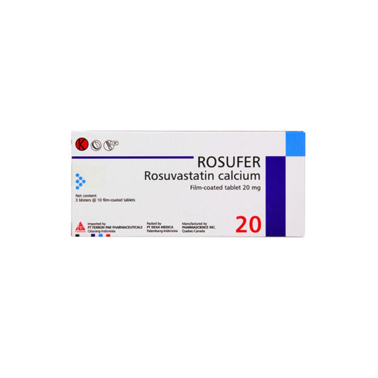 Rosufer 20 mg 10 Tablet