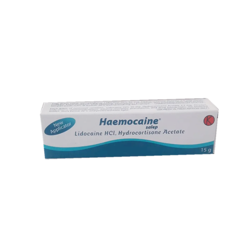 Haemocaine Salep 15 g