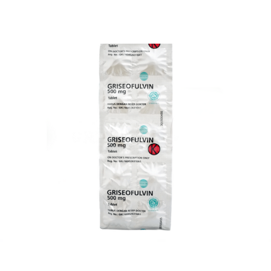 Griseofulvin 500 mg 10 Tablet