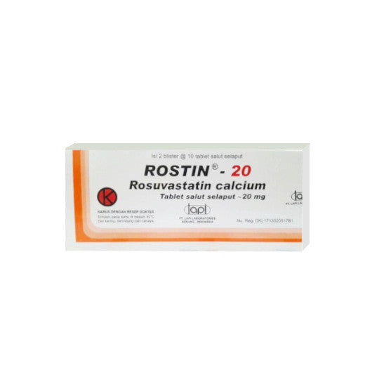 Rostin 20 mg 10 Tablet