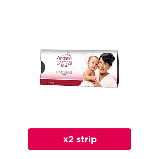 Andalan Laktasi 2 Strip (28 Tablet/Strip) - Hemat Borongan