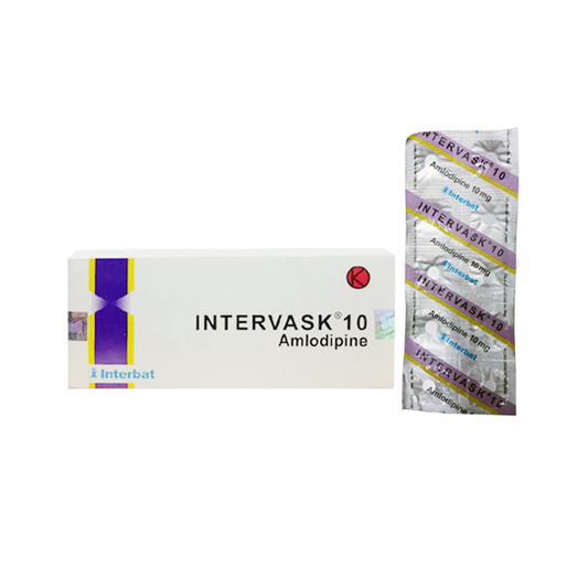 Intervask 10 mg 10 Tablet