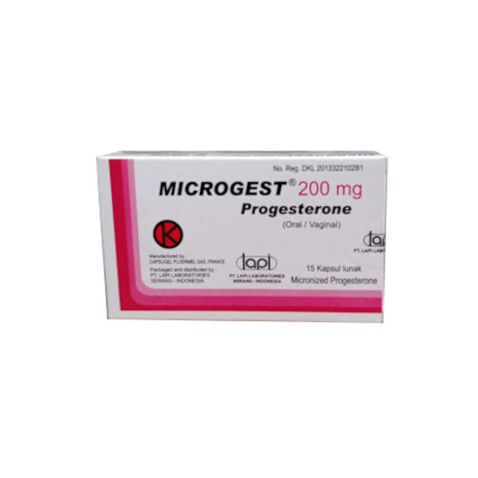 Microgest 200 mg 15 Kapsul