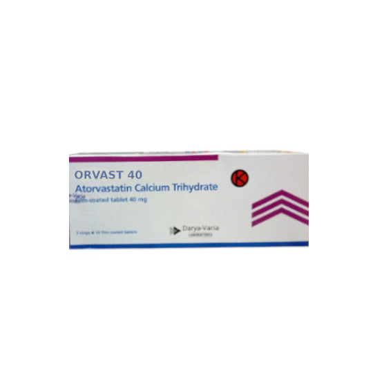 Orvast 40 mg 10 Tablet