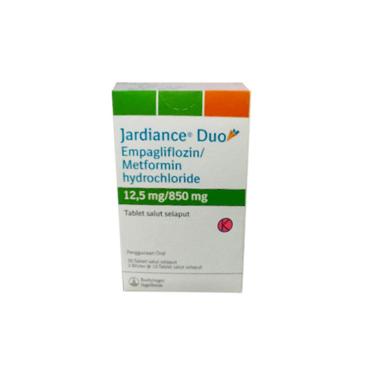 Jardiance Duo 12.5 mg/850 mg 10 Tablet