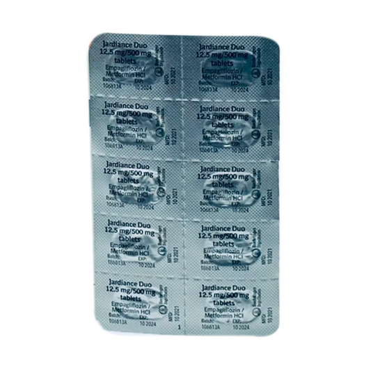 Jardiance Duo 12.5 mg/500 mg 10 Tablet