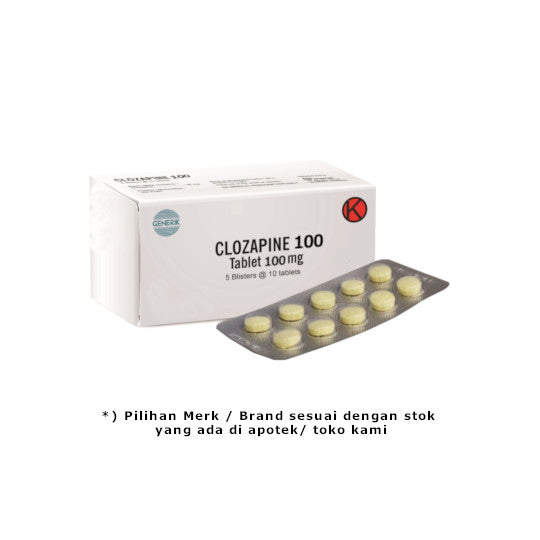 Clozapin 100 mg Tablet