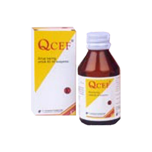 QCef 125 mg/ 5 ml Dry Sirup 60 ml