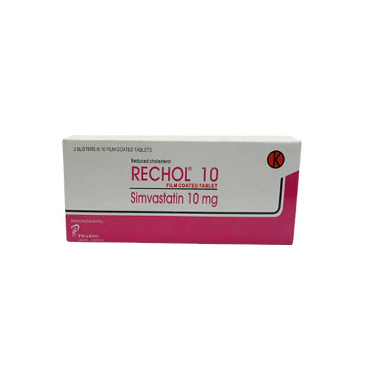 Rechol 10 mg 10 Tablet