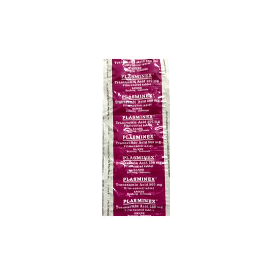 Plasminex 500 mg 10 Tablet