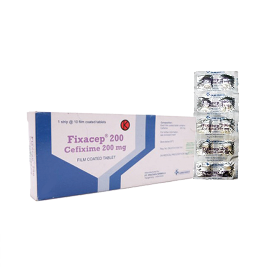 Fixacep Fc 200 mg 10 Tablet