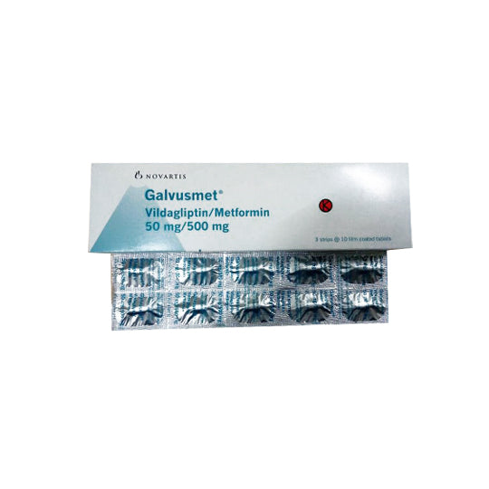 Galvusmet 50 mg/500 mg 10 Tablet