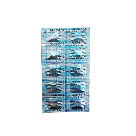 Gluvas 4 mg 10 Tablet