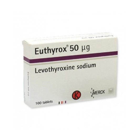 Euthyrox 50 mcg 25 Tablet